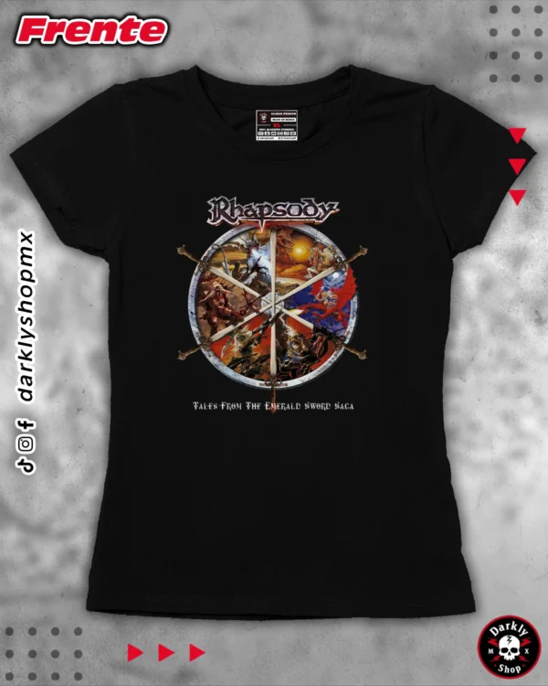 Playera Rhapsody Emerald Sword Saga - Image 3