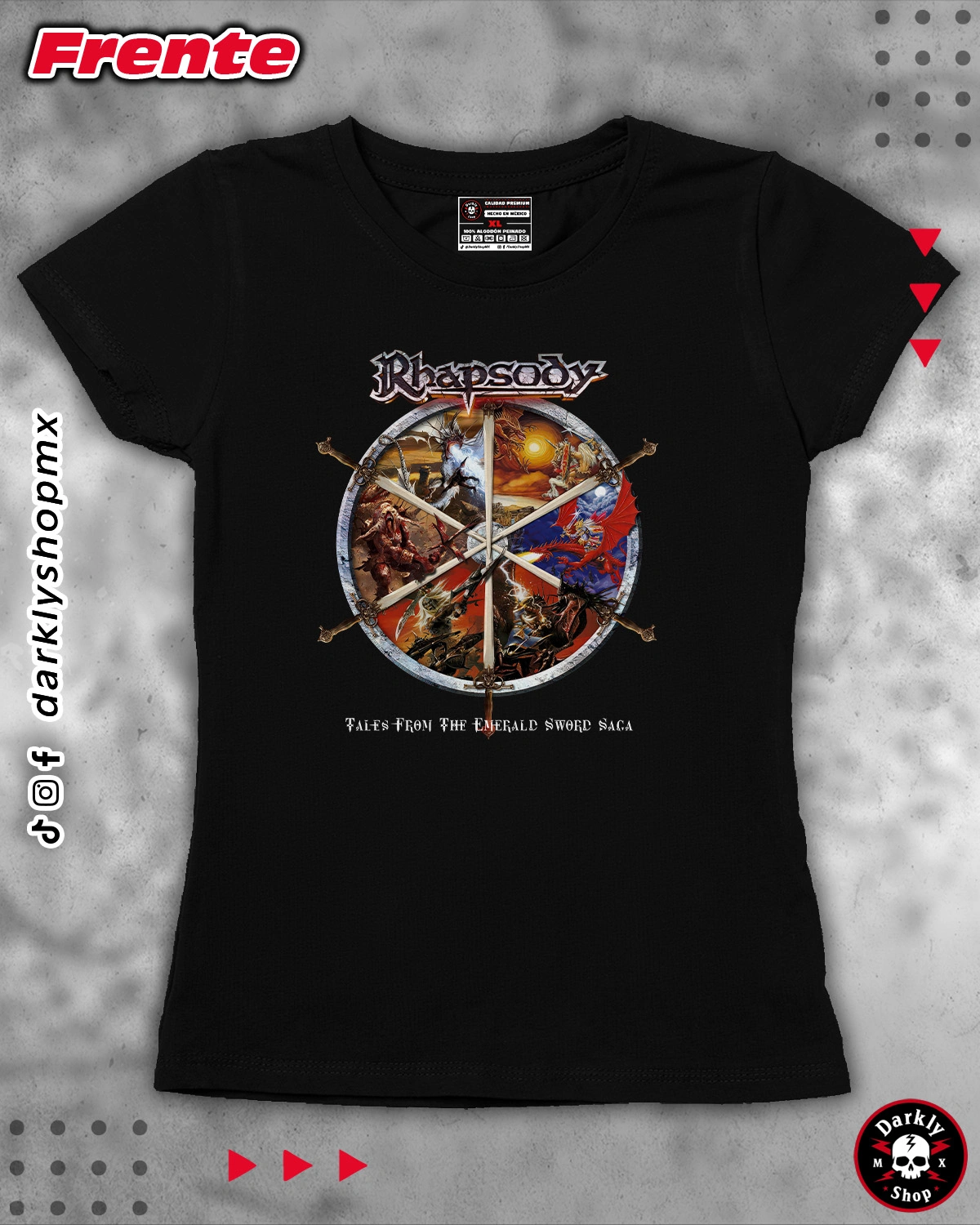 Playera Rhapsody Emerald Sword Saga - Image 3