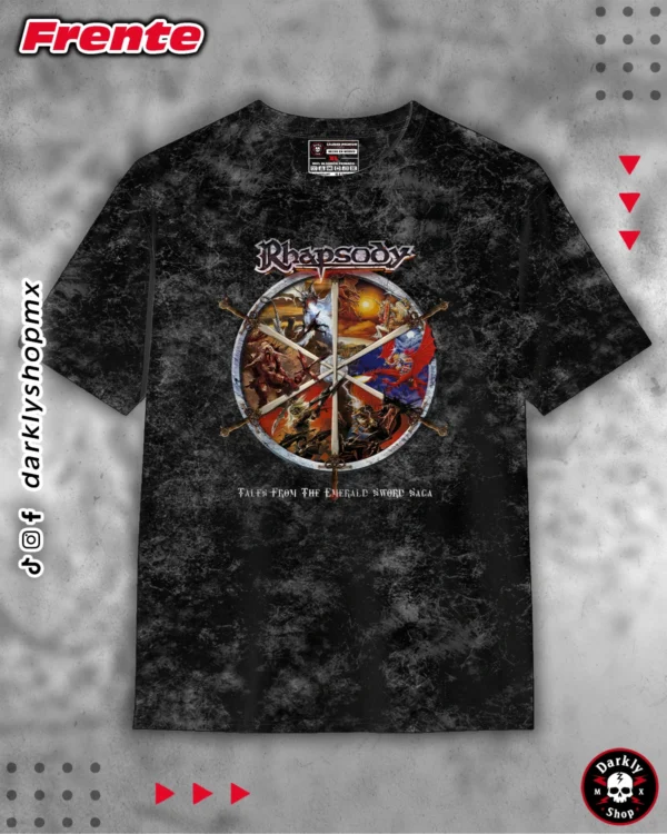 Playera Rhapsody Emerald Sword Saga - Image 2