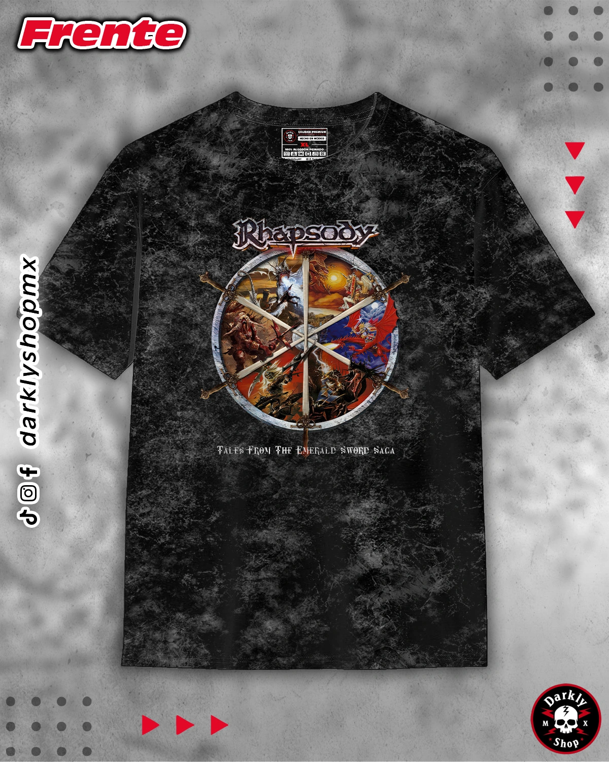 Playera Rhapsody Emerald Sword Saga - Image 2