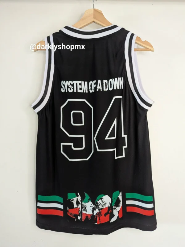 Jersey Basketball Systema of a Down Mexa - Image 5