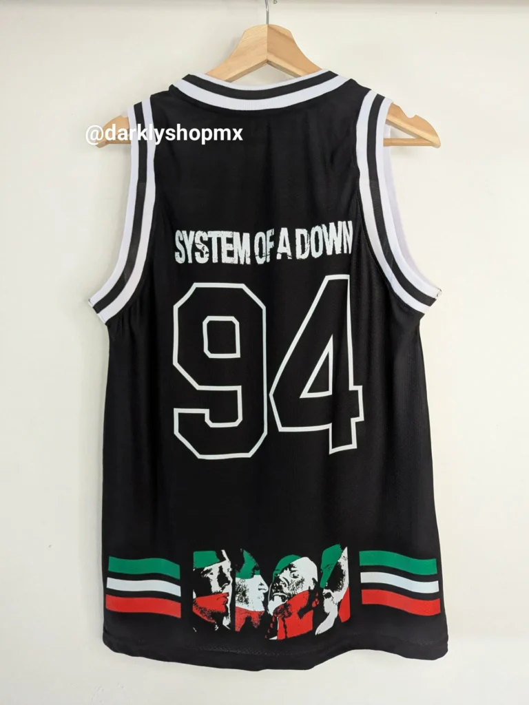 Jersey Basketball Systema of a Down Mexa