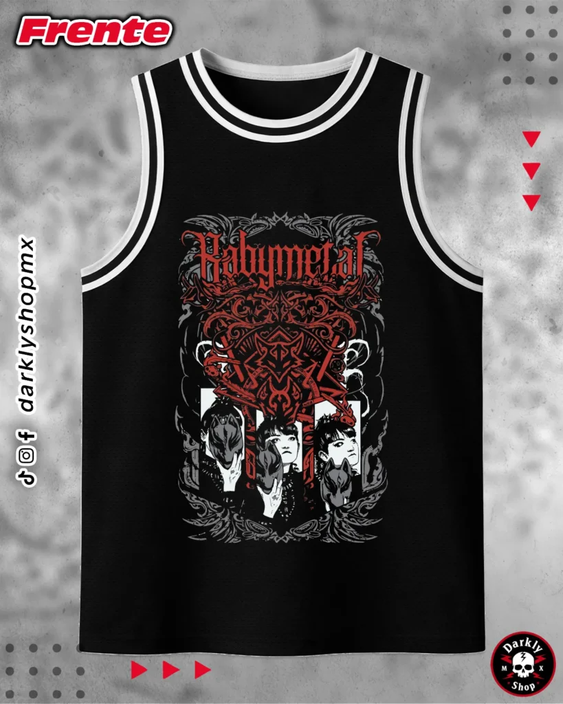 Jersey Basketball Baby Metal