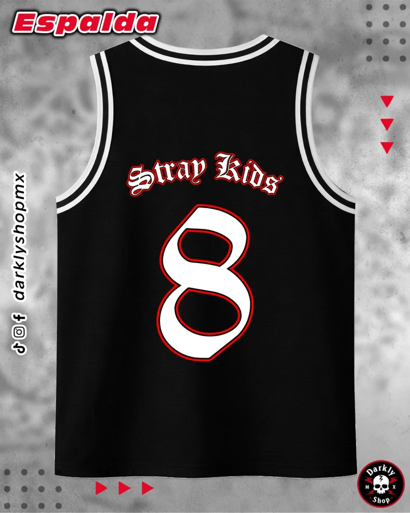Jersey Basketball Stray Kids dominATE