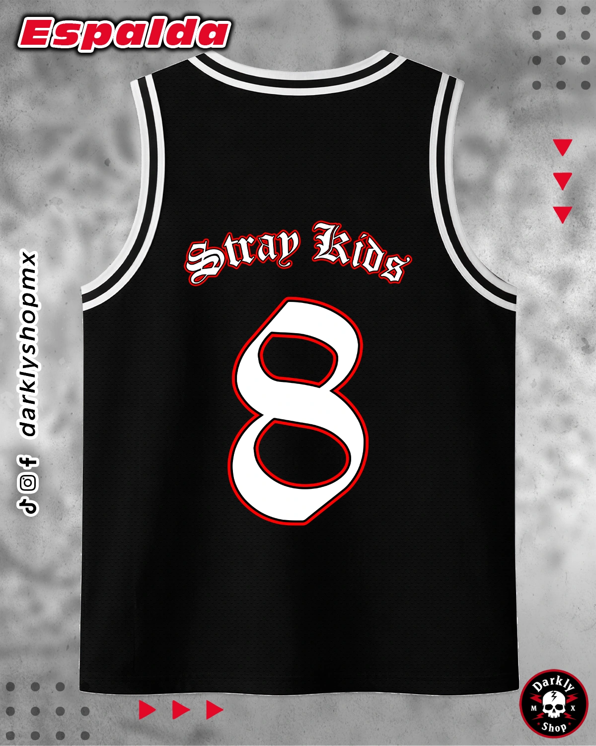 Jersey Basketball Stray Kids dominATE - Image 2