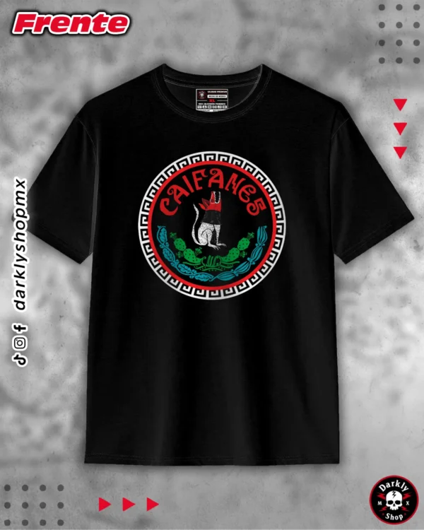 Playera Caifanes Escudo