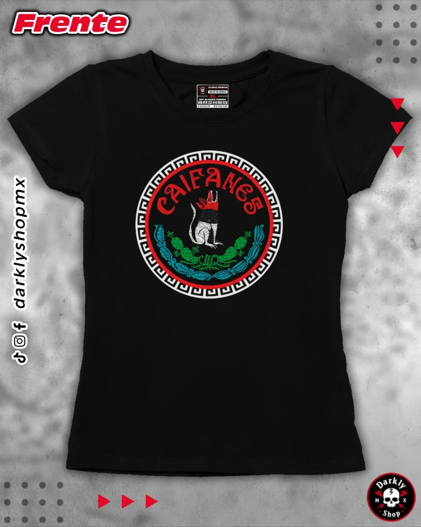 Playera Caifanes Escudo