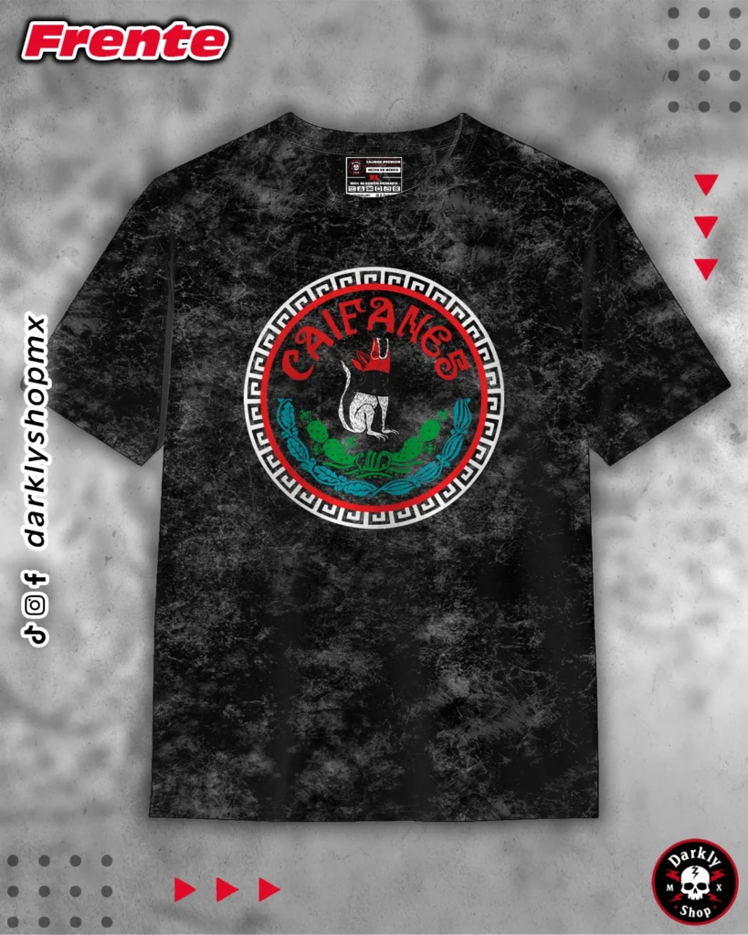 Playera Caifanes Escudo