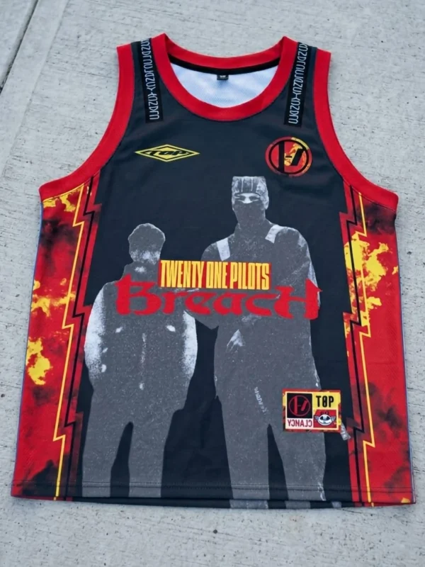 Jersey Basketball Twenty One Pilots