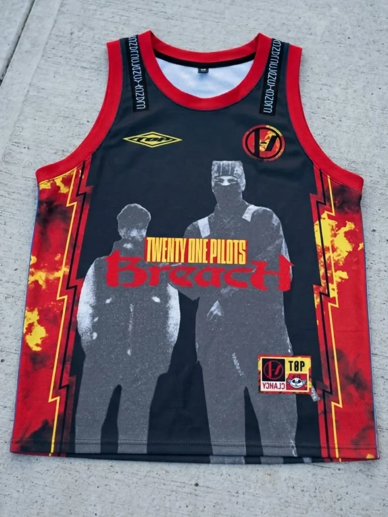 Jersey Basketball Twenty One Pilots