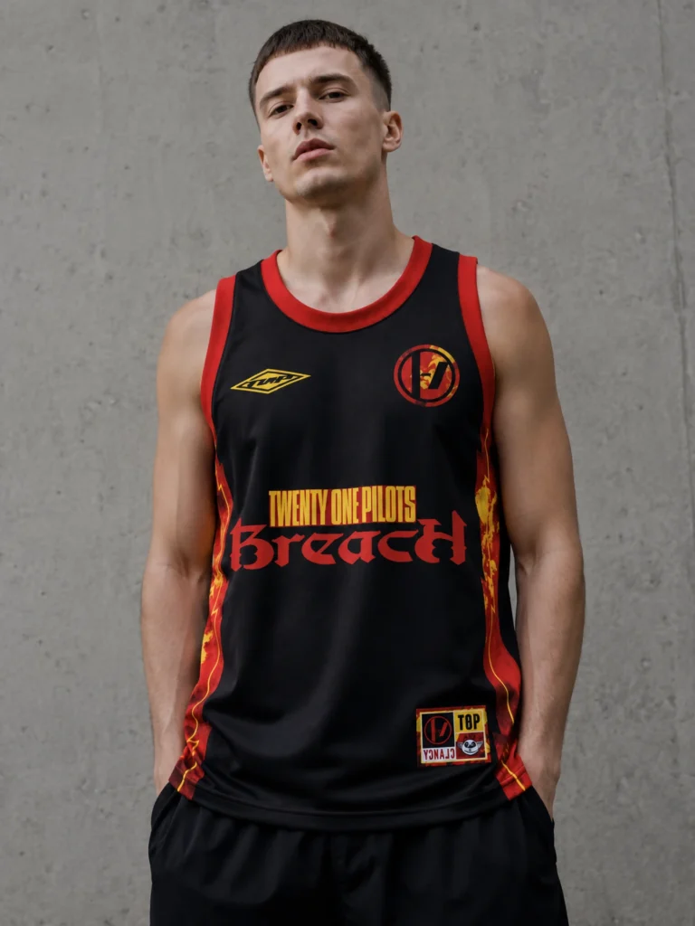 Jersey Basketball Twenty One Pilots