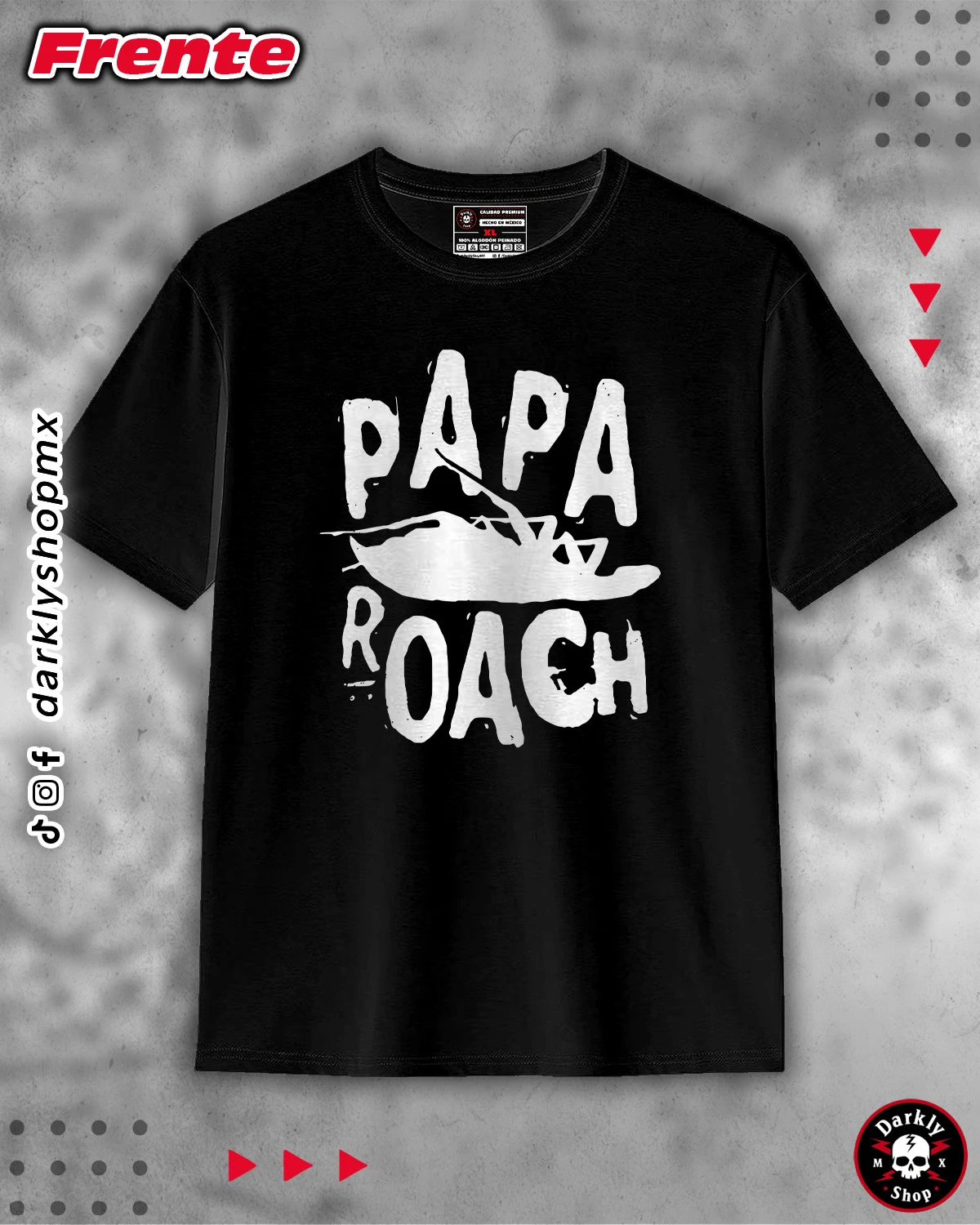 Playera Papa Roach - Image 1