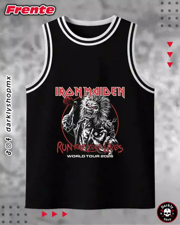Jersey Basketball Iron Maiden: imagen 2