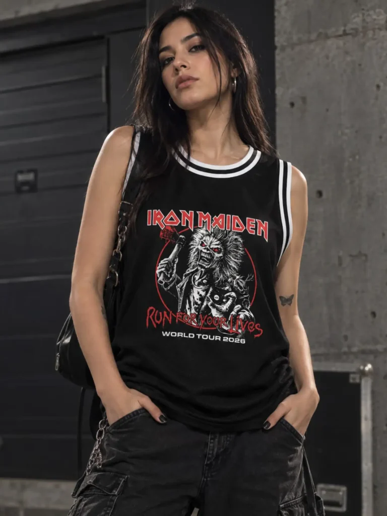 Jersey Basketball Iron Maiden