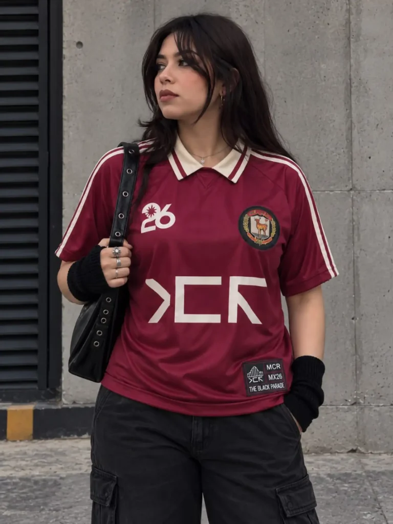 Jersey Soccer My Chemical Romance Draag