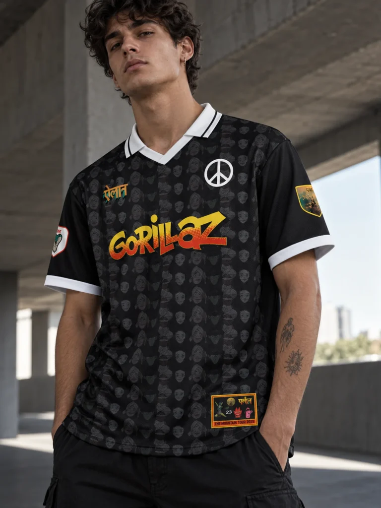 Jersey Retro Soccer Gorillaz