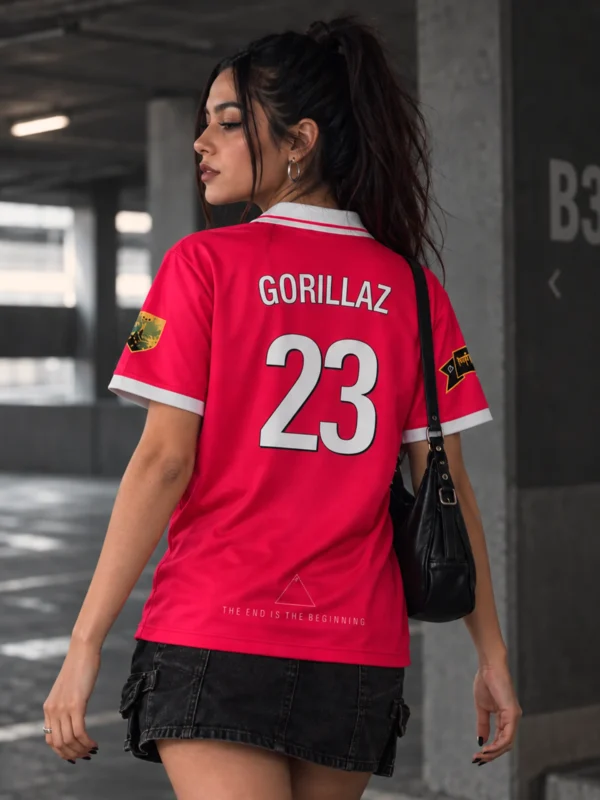 Jersey Retro Soccer Gorillaz: imagen 4