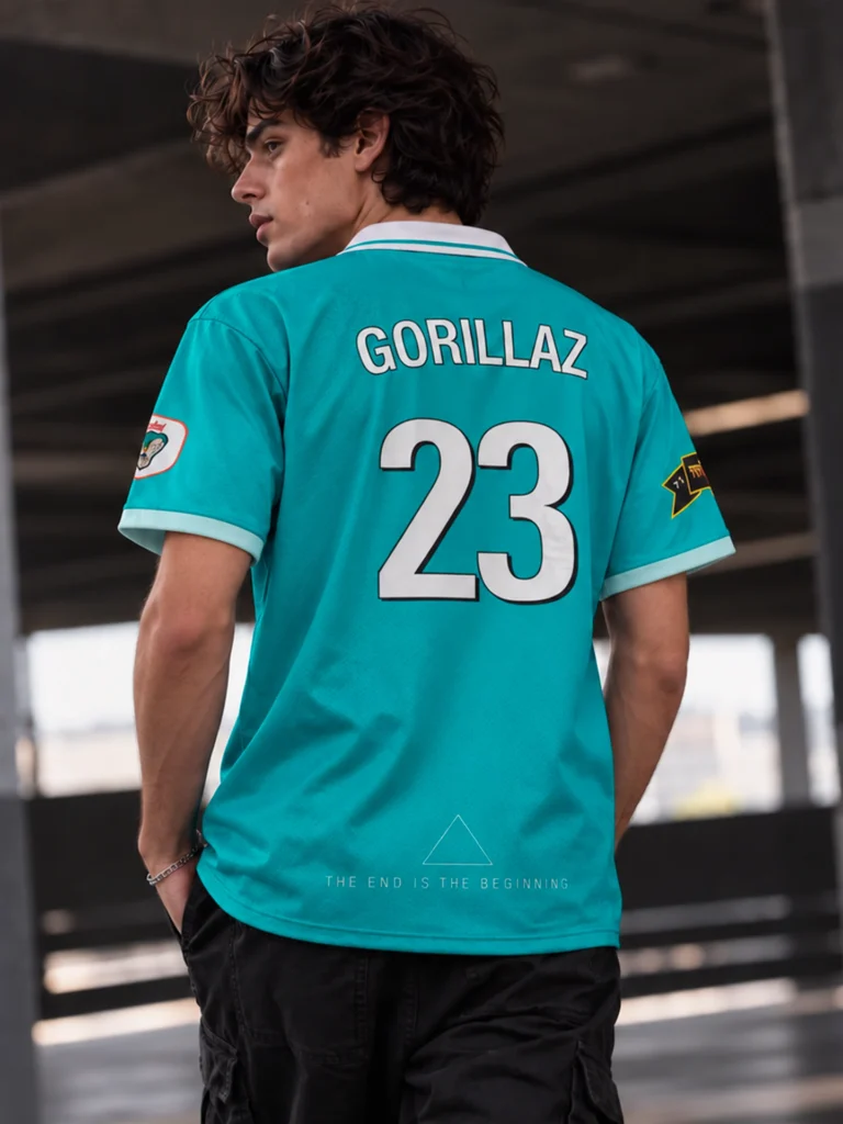 Jersey Retro Soccer Gorillaz