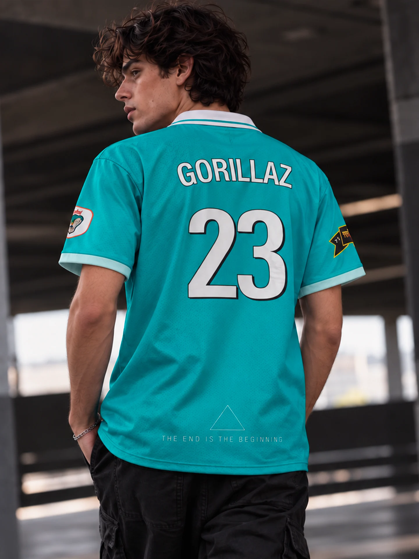 Jersey Retro Soccer Gorillaz: imagen 6