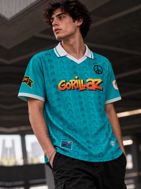 Jersey Retro Soccer Gorillaz: imagen 5