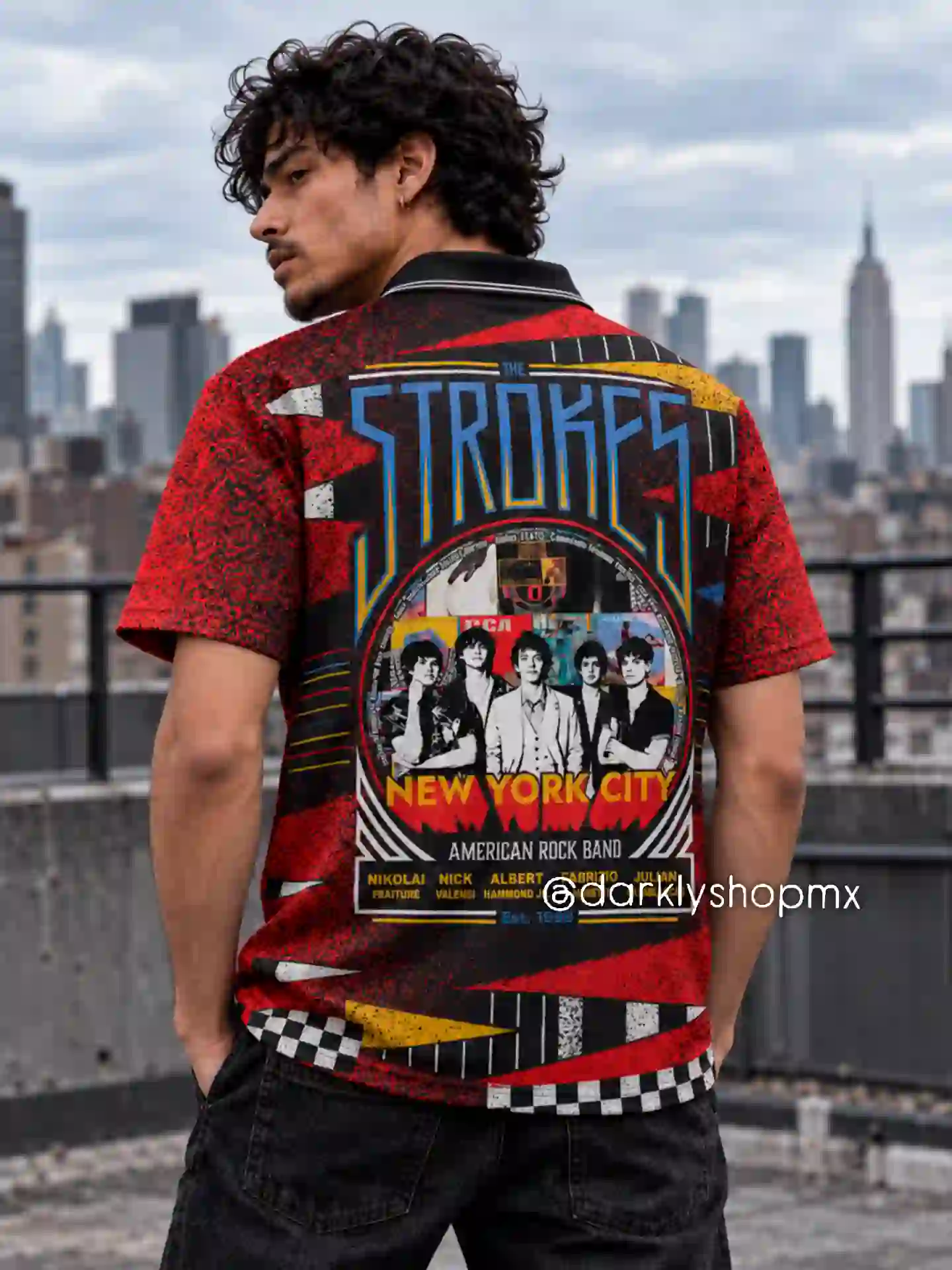 Jersey Retro The Strokes: imagen 3